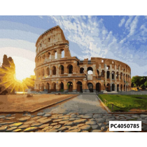 Maalimine numbrite järgi "Colosseum", 40x50