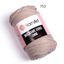 YARNART Macrame Cord 3mm